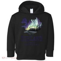 Iceland Map Fire Ice Northern Light Icelandic Souvenir Toddler Hoodie thumb 0