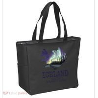 Iceland Map Fire Ice Northern Light Icelandic Souvenir Tote Bag thumb 2