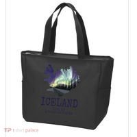 Iceland Map Fire Ice Northern Light Icelandic Souvenir Tote Bag thumb 3