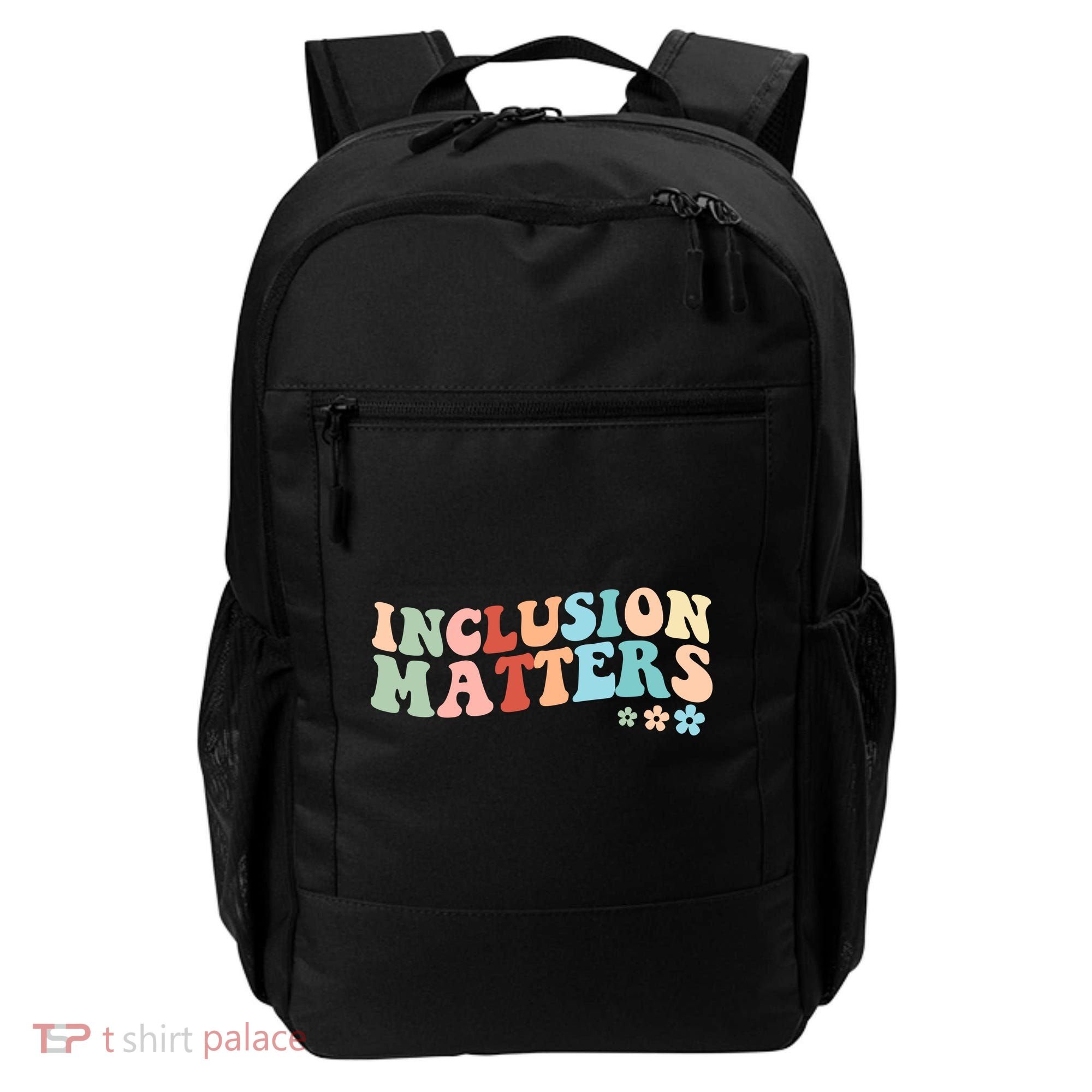 Inclusion Matters Floral Love Acceptance Backpack