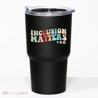 Inclusion Matters Floral Love Acceptance Tumbler thumb 0