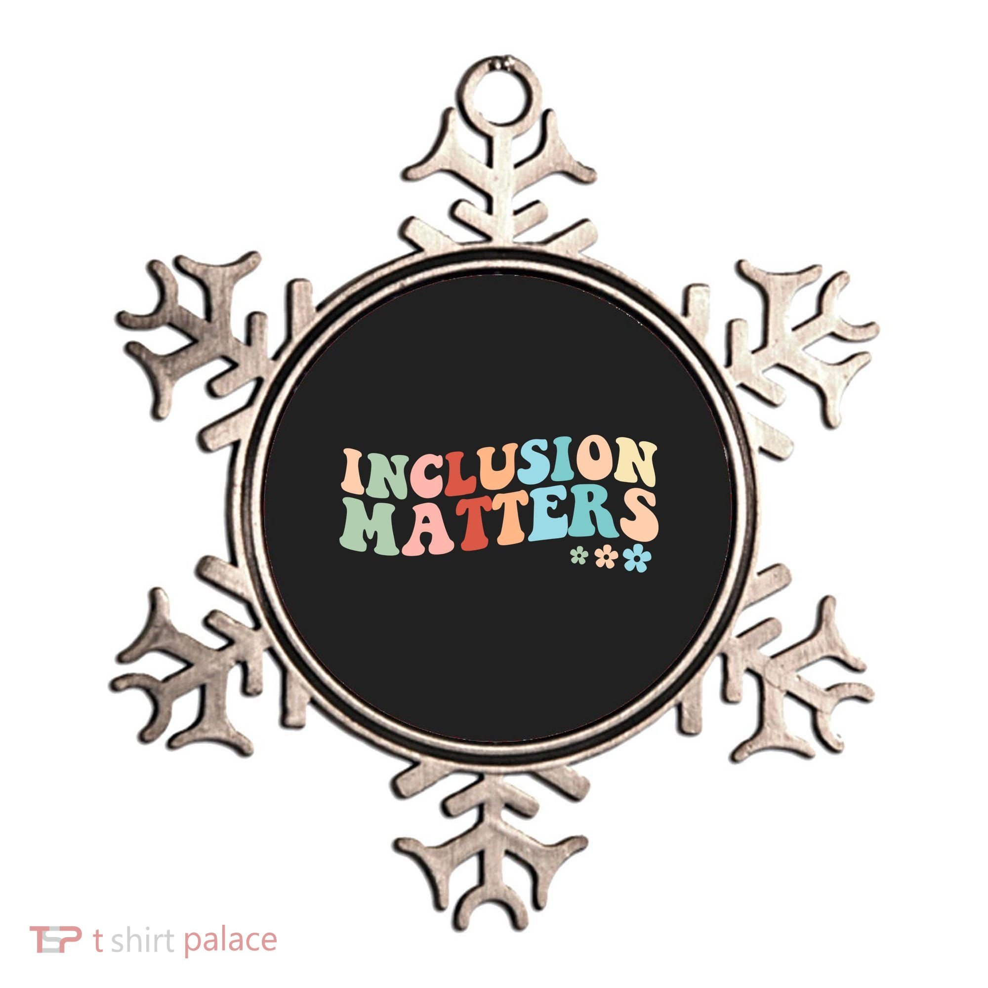 Inclusion Matters Floral Love Acceptance Ornament