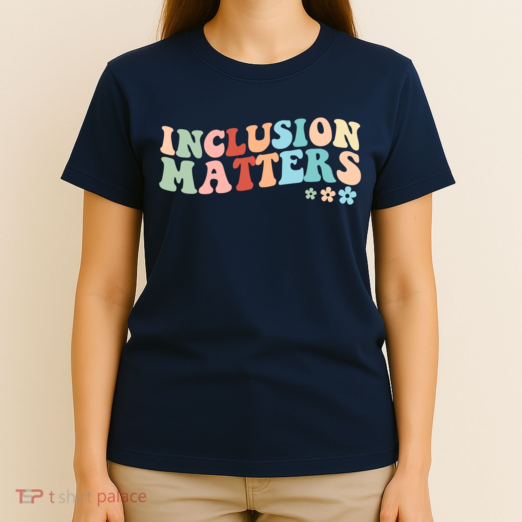 Inclusion Matters Floral Love Acceptance T-Shirt