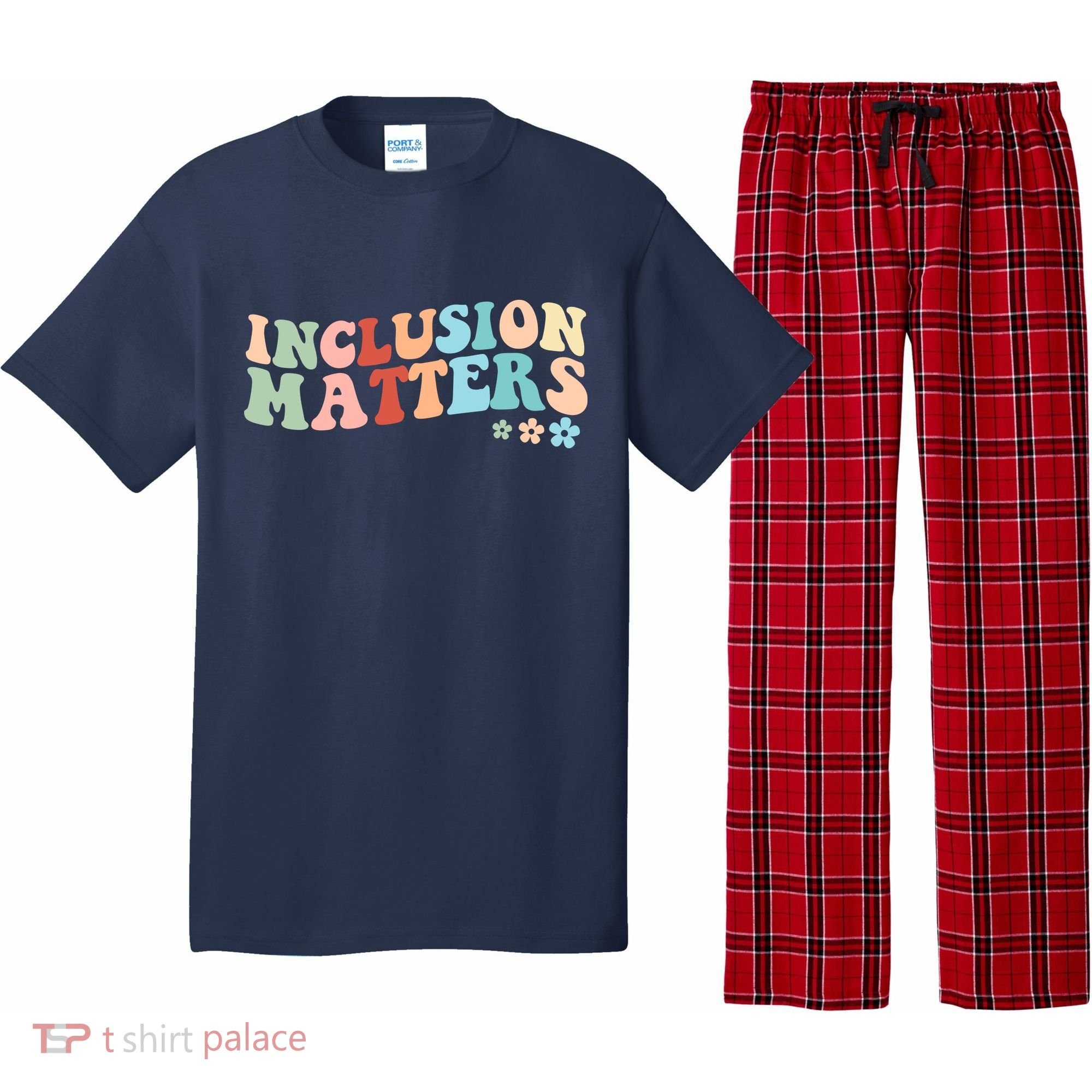 Inclusion Matters Floral Love Acceptance Pajama Set