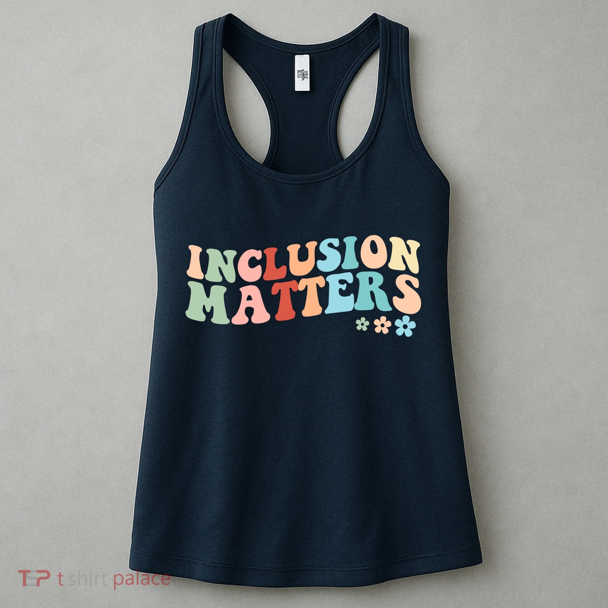 Inclusion Matters Floral Love Acceptance Women's Tank Top