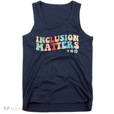 Inclusion Matters Floral Love Acceptance Tank Top
