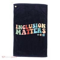 Inclusion Matters Floral Love Acceptance Golf Towel thumb 0