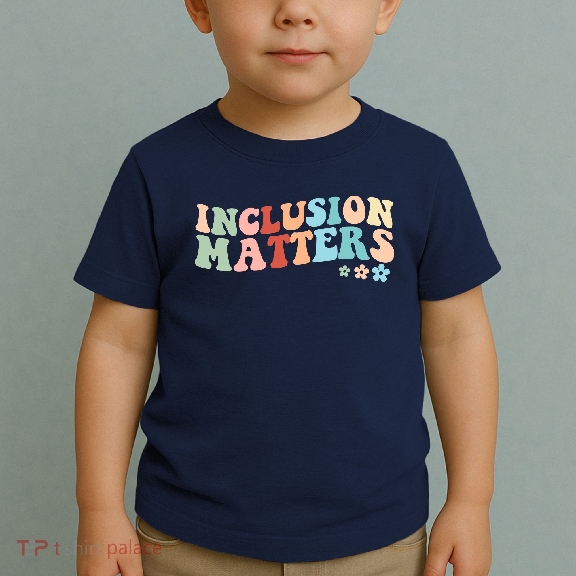 Inclusion Matters Floral Love Acceptance Toddler T-Shirt