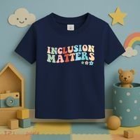 Inclusion Matters Floral Love Acceptance Toddler T-Shirt thumb 3