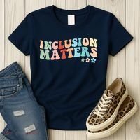 Inclusion Matters Floral Love Acceptance Women's T-Shirt thumb 3
