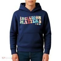 Inclusion Matters Floral Love Acceptance Kids Hoodie thumb 4