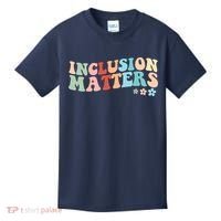 Inclusion Matters Floral Love Acceptance Kids T-Shirt thumb 0