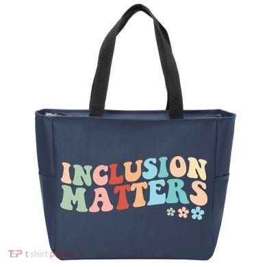 Inclusion Matters Floral Love Acceptance Tote Bag
