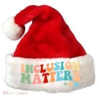 Inclusion Matters Floral Love Acceptance Santa Hat thumb 0