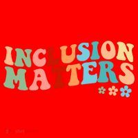Inclusion Matters Floral Love Acceptance Santa Hat thumb 1