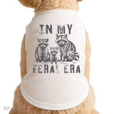 In My Feral Era Racoons Meme Doggie Tank