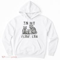 In My Feral Era Racoons Meme Hoodie thumb 0