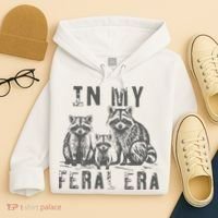 In My Feral Era Racoons Meme Hoodie thumb 4