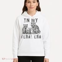 In My Feral Era Racoons Meme Hoodie thumb 5