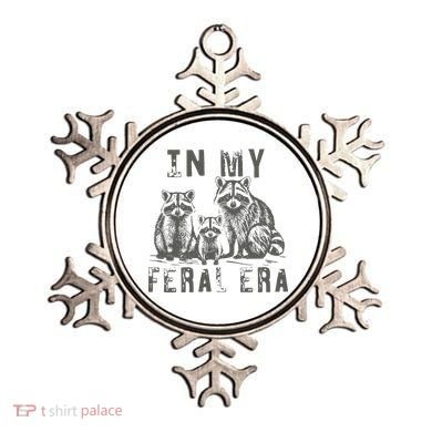 In My Feral Era Racoons Meme Ornament