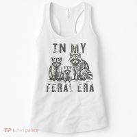 In My Feral Era Racoons Meme Women's Tank Top thumb 0