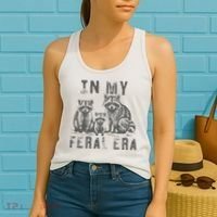 In My Feral Era Racoons Meme Women's Tank Top thumb 2