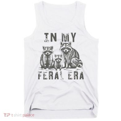In My Feral Era Racoons Meme Tank Top