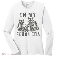 In My Feral Era Racoons Meme Women's Long Sleeve Shirt thumb 0