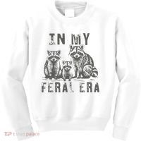 In My Feral Era Racoons Meme Kids Sweatshirt thumb 0