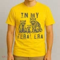 In My Feral Era Racoons Meme T-Shirt thumb 3