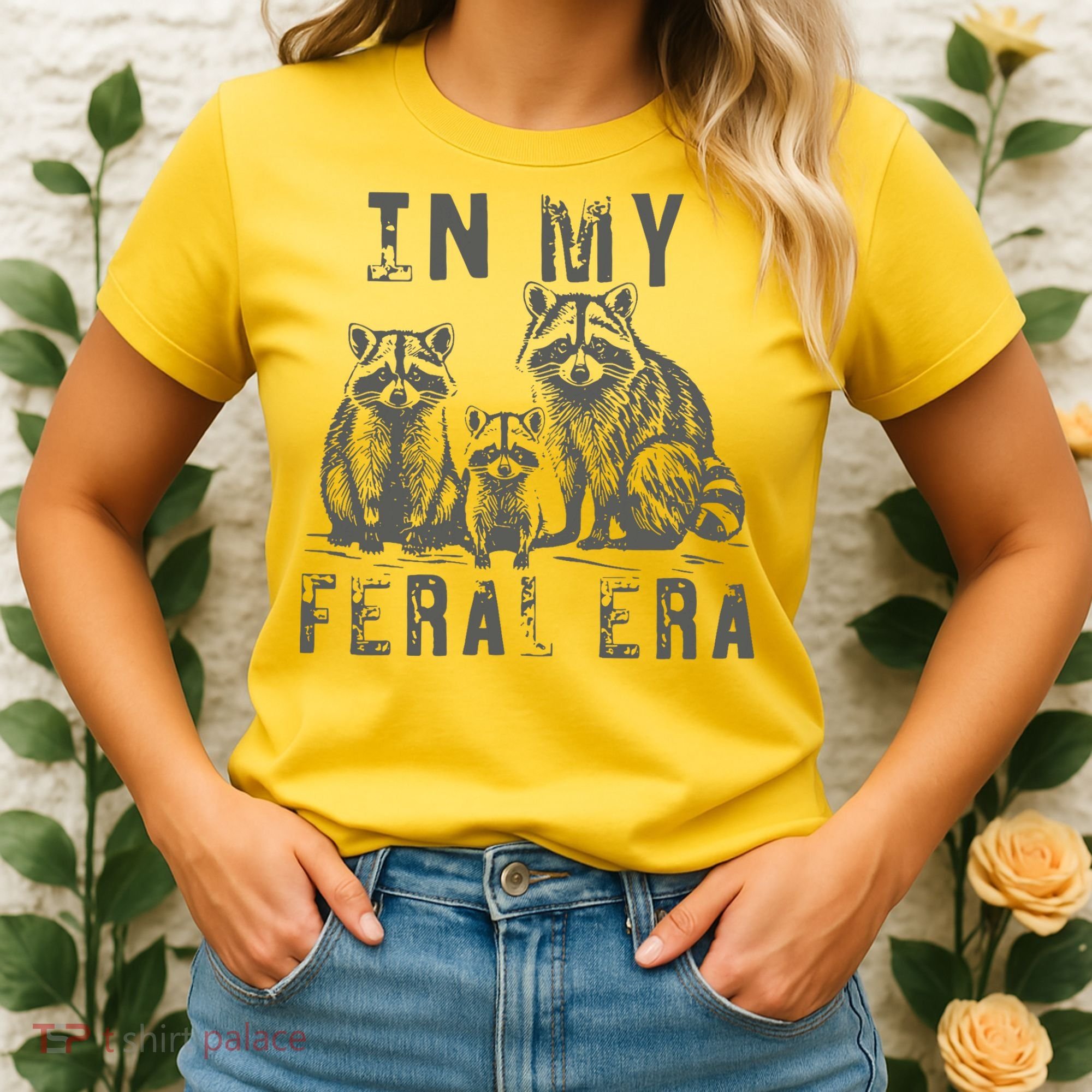 In My Feral Era Racoons Meme Women's T-Shirt