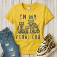 In My Feral Era Racoons Meme Women's T-Shirt thumb 3