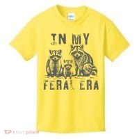 In My Feral Era Racoons Meme Kids T-Shirt thumb 0