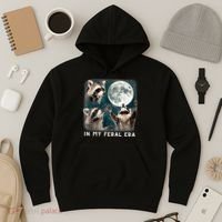 In My Feral Era Raccoon Hoodie thumb 3