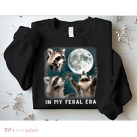 In My Feral Era Raccoon Sweatshirt thumb 2