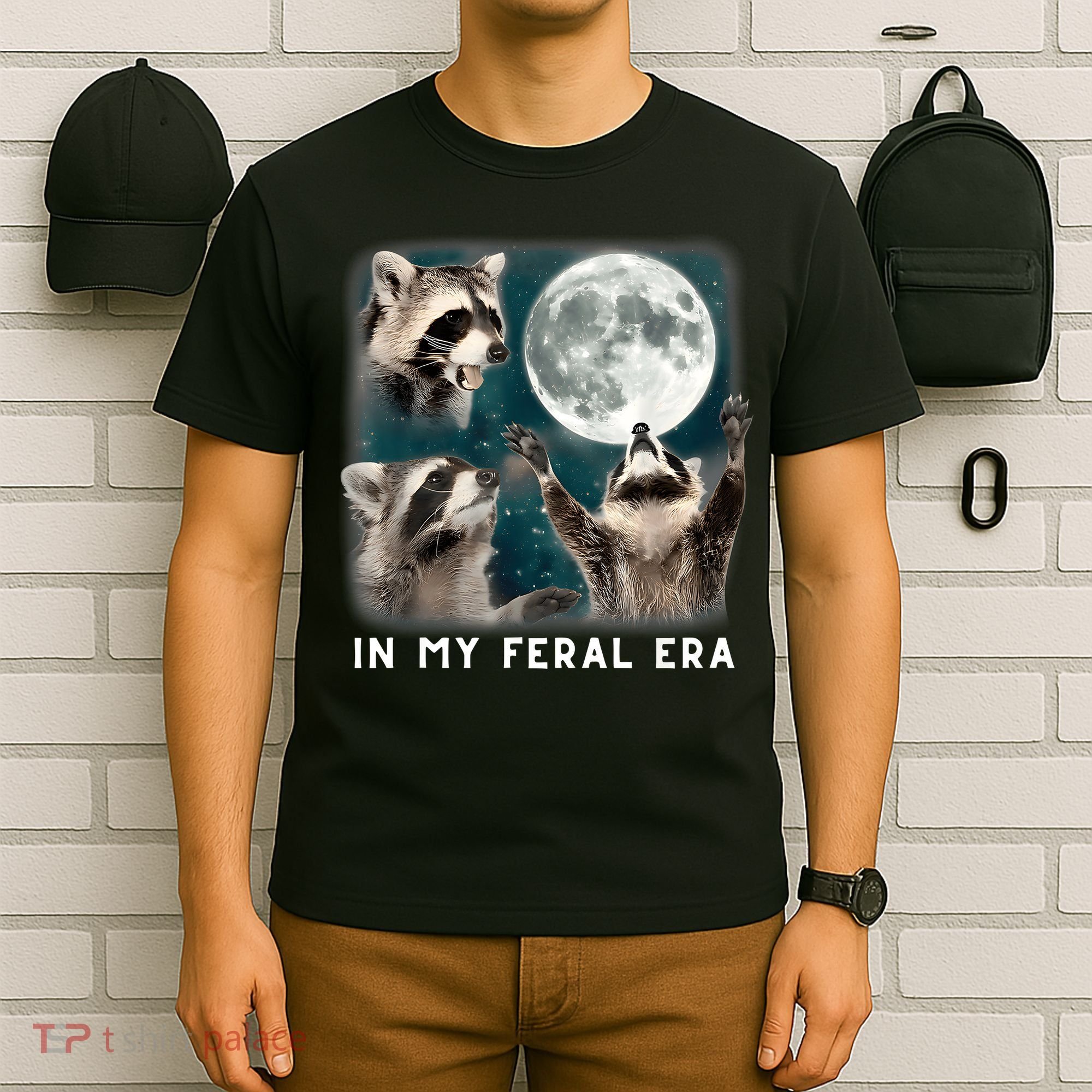 In My Feral Era Raccoon T-Shirt