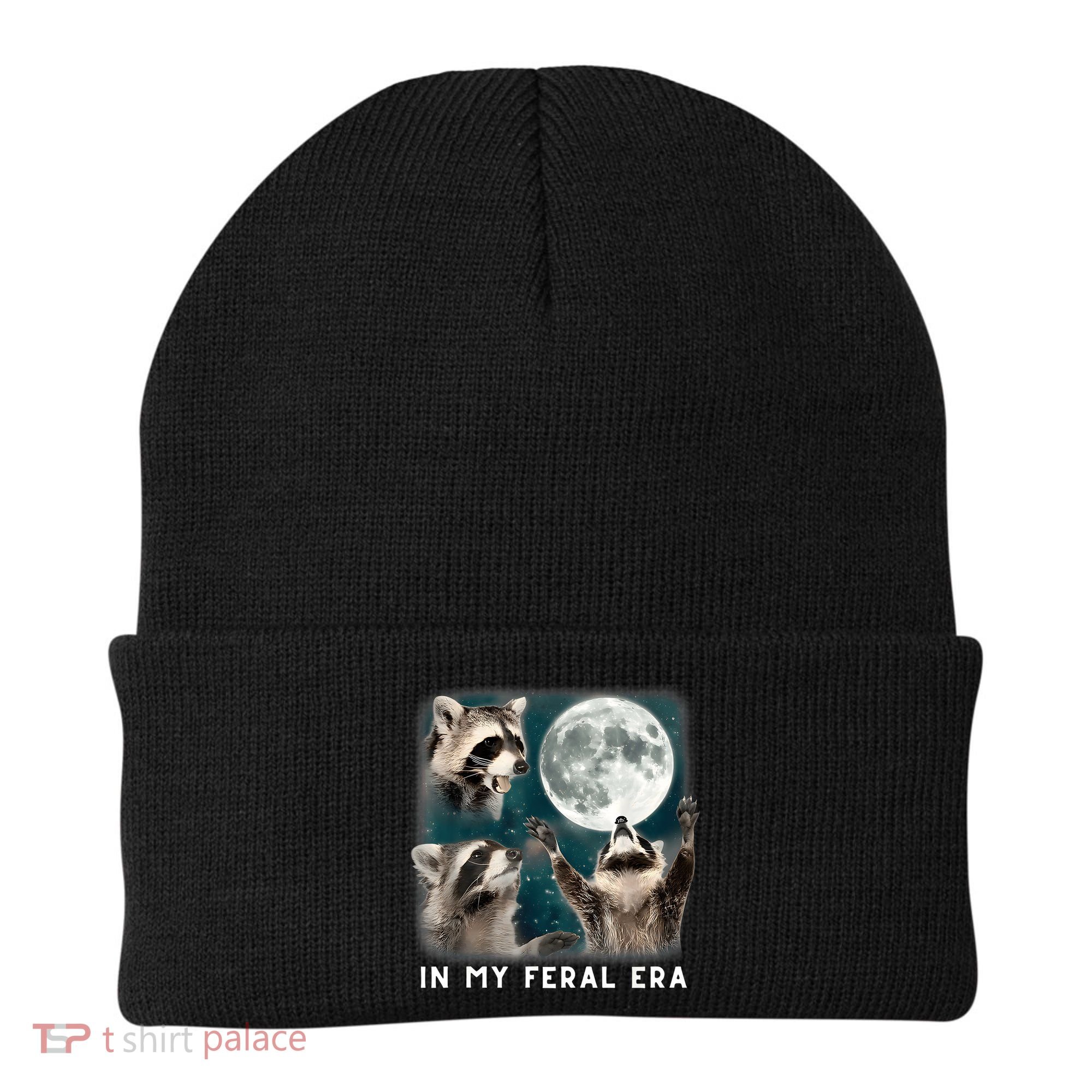 In My Feral Era Raccoon Beanie