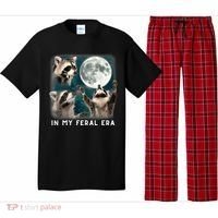 In My Feral Era Raccoon Pajama Set thumb 0
