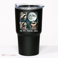 In My Feral Era Raccoon Tumbler thumb 0