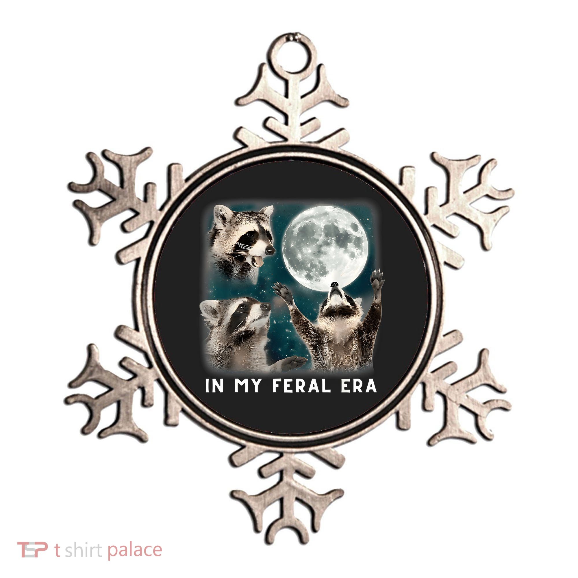In My Feral Era Raccoon Ornament