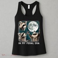 In My Feral Era Raccoon Women's Tank Top thumb 3