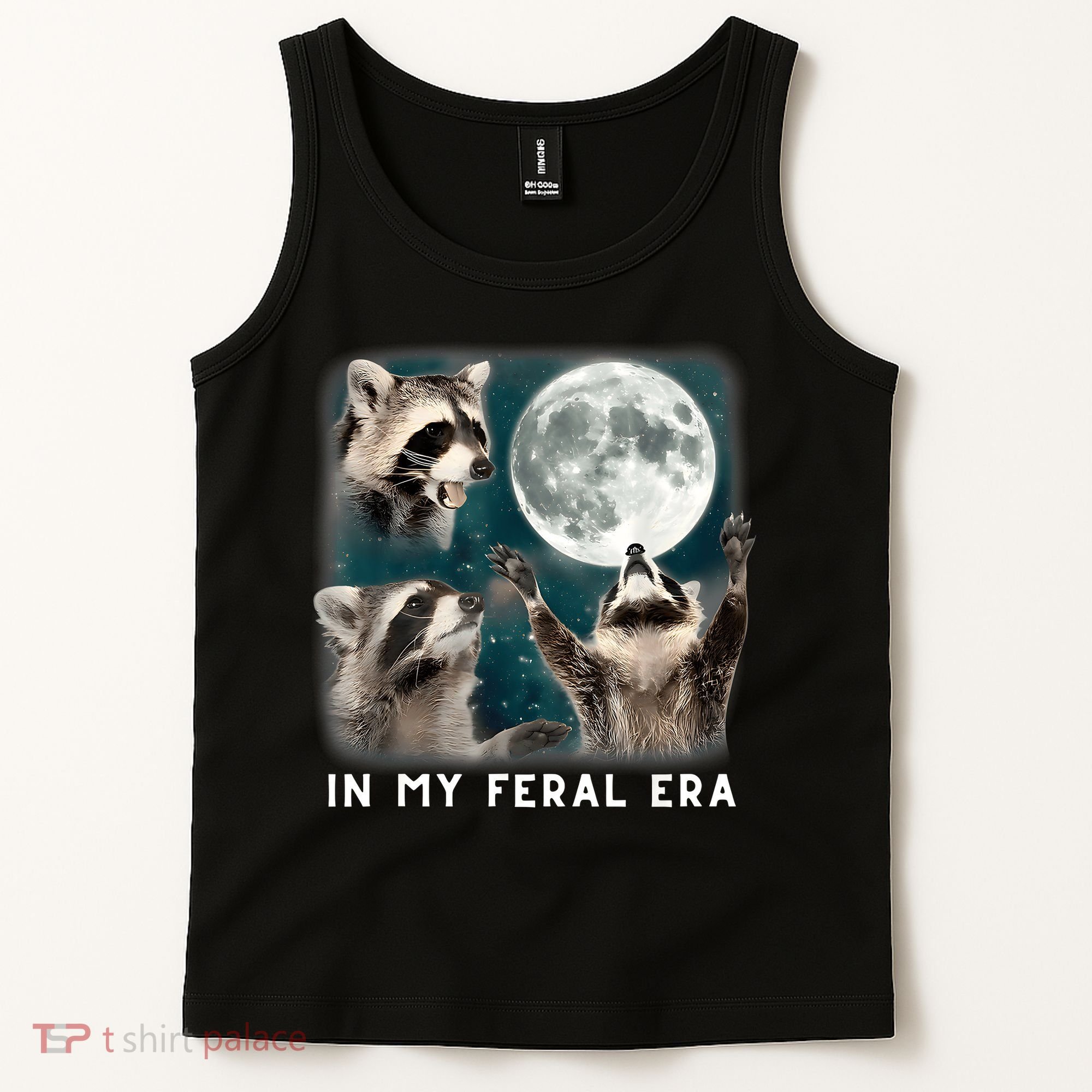 In My Feral Era Raccoon Tank Top