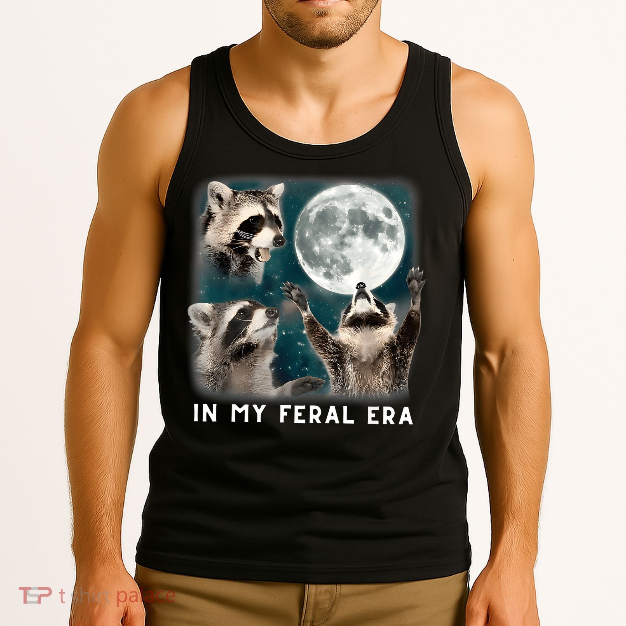 In My Feral Era Raccoon Tank Top