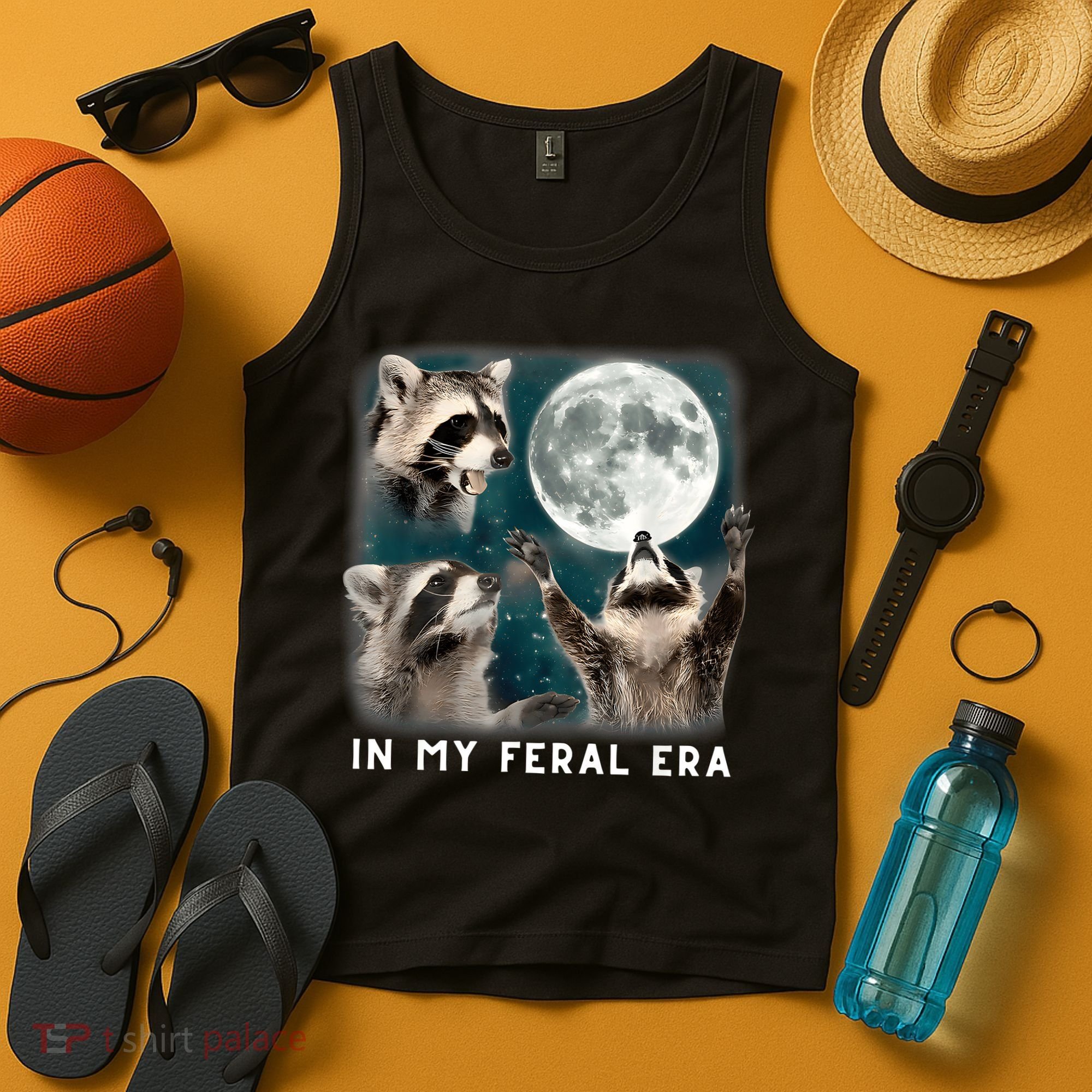 In My Feral Era Raccoon Tank Top
