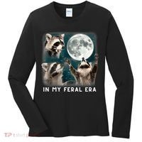 In My Feral Era Raccoon Women's Long Sleeve Shirt thumb 0