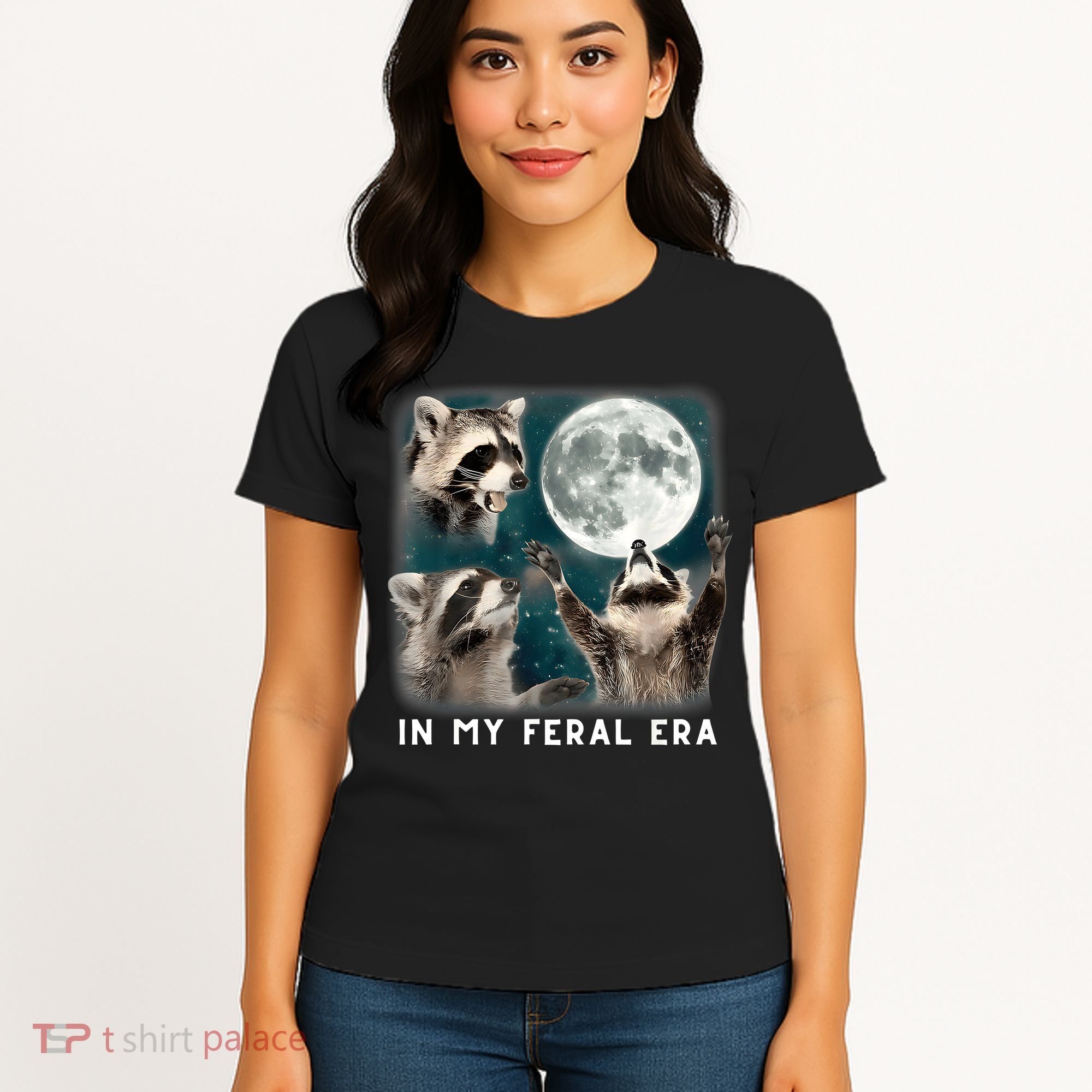 In My Feral Era Raccoon Women's T-Shirt