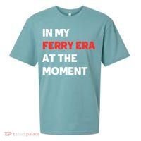 In My Ferry Era At The Moment Sueded Cloud Jersey T-Shirt thumb 0