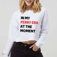 In My Ferry Era At The Moment Cropped Pullover Crew thumb 2