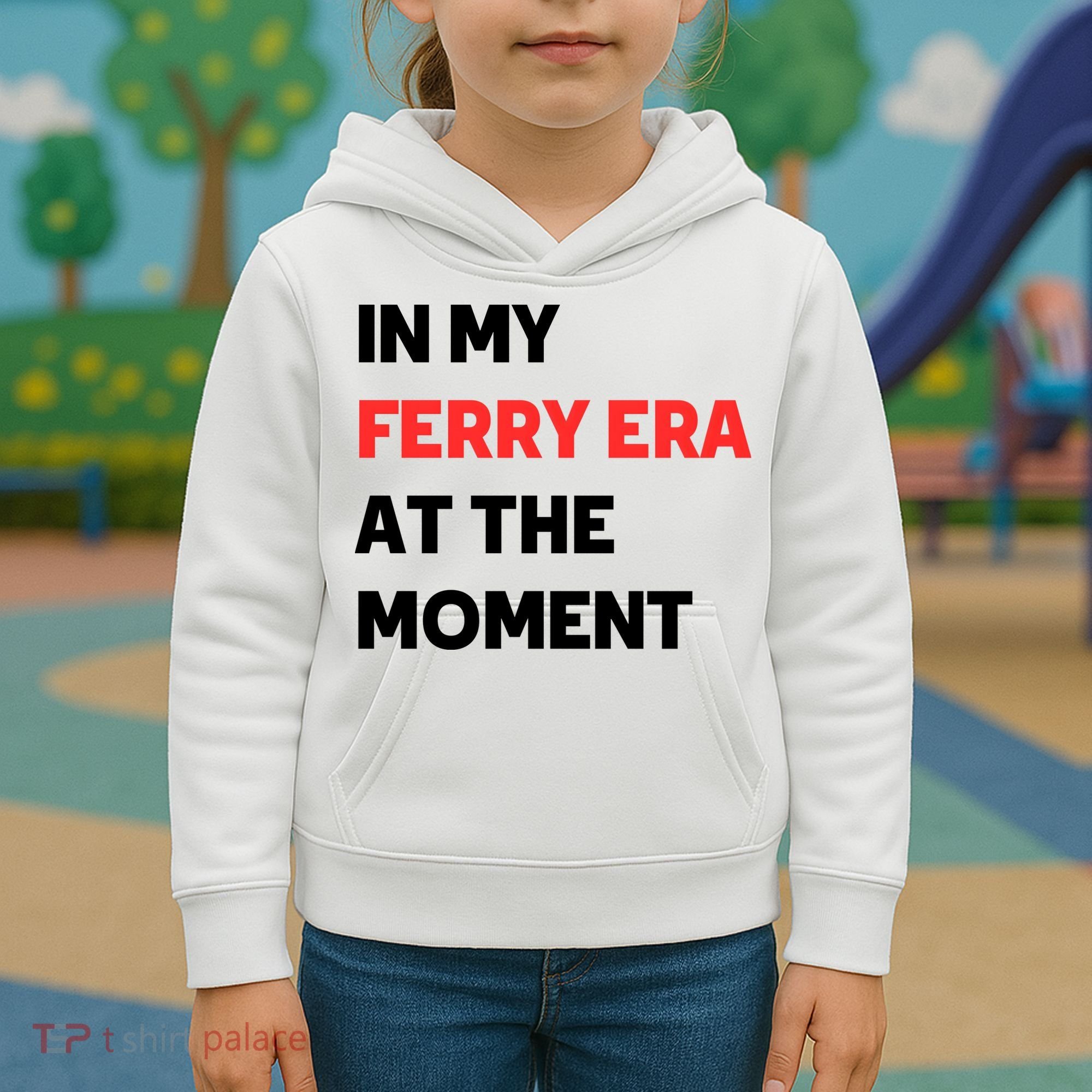 In My Ferry Era At The Moment Kids Hoodie