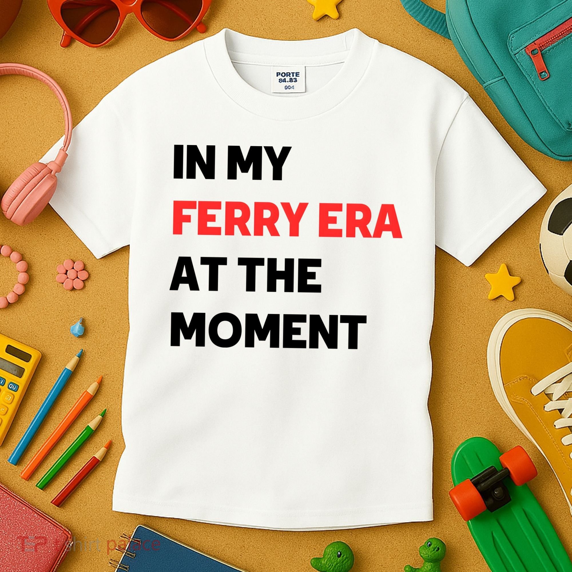 In My Ferry Era At The Moment Kids T-Shirt